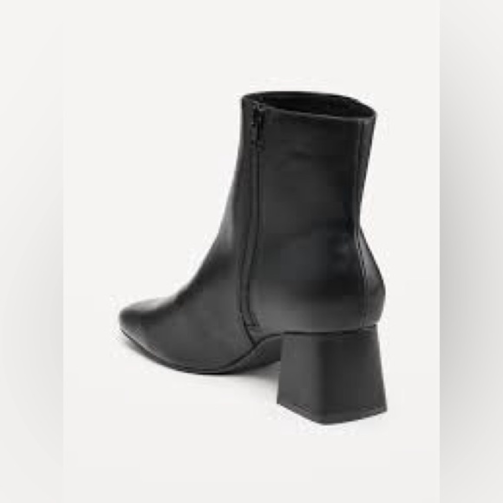 Old Navy Leather Booties